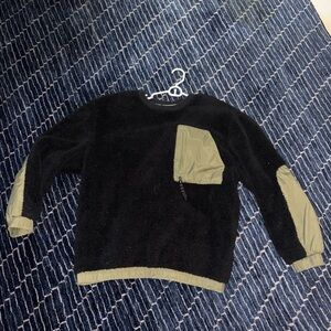 UGG Black and Olive Crewneck Sweater